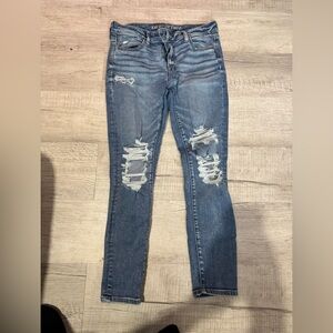 AE next level stretch jegging size 8 short